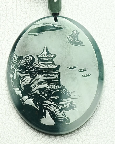 湖光山色