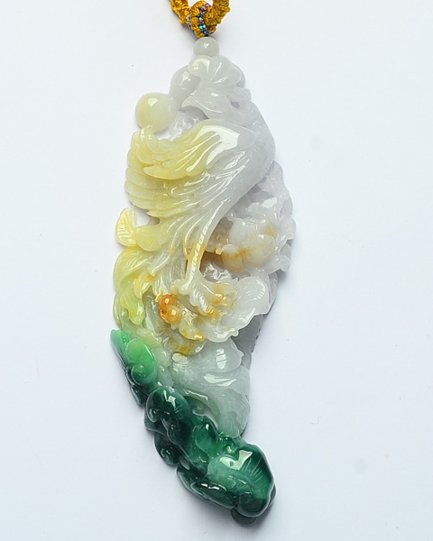 凤穿牡丹