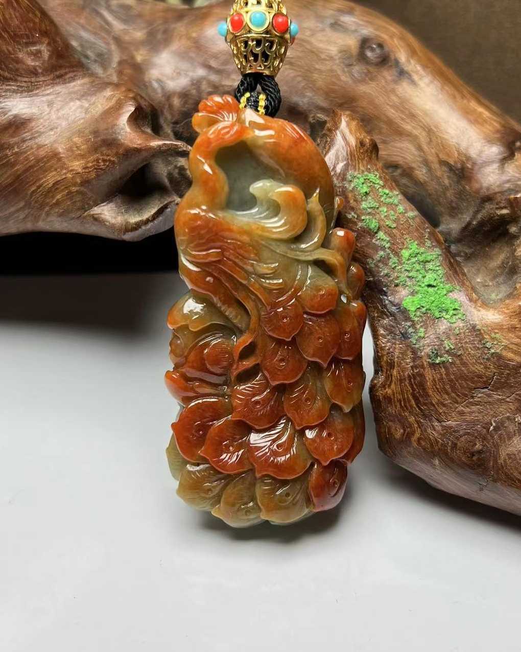 凤穿牡丹