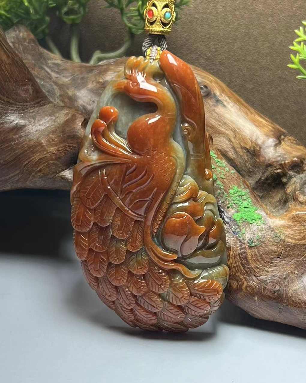 凤穿牡丹