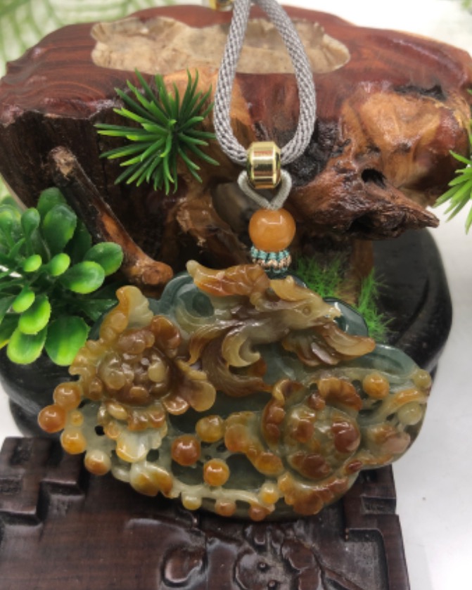 凤穿牡丹