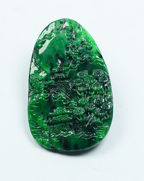 翠绿青山