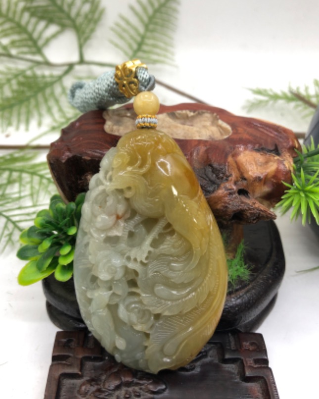 凤穿牡丹