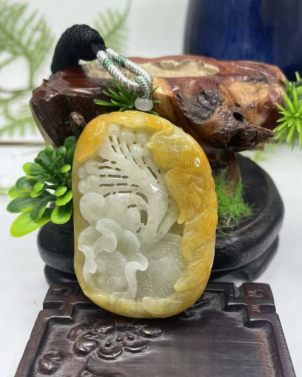 凤穿牡丹