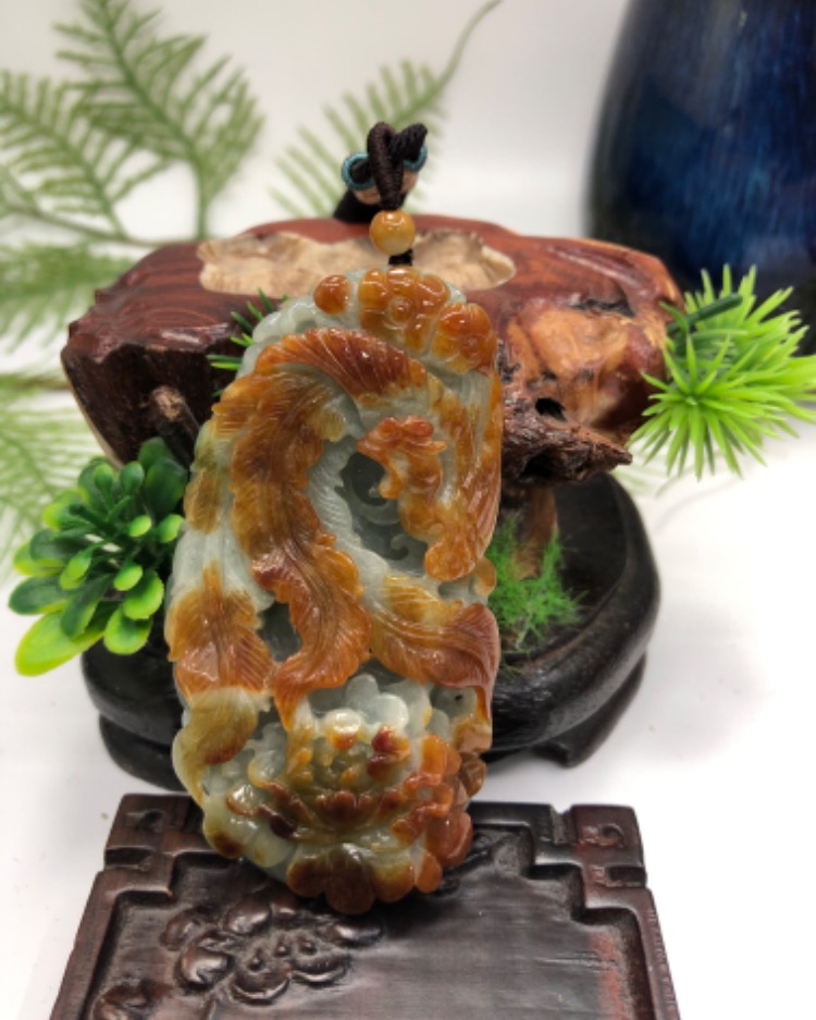凤穿牡丹