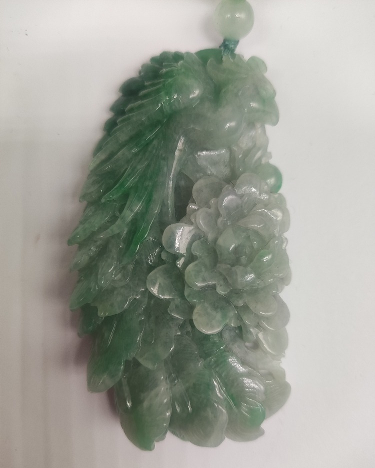 凤穿牡丹