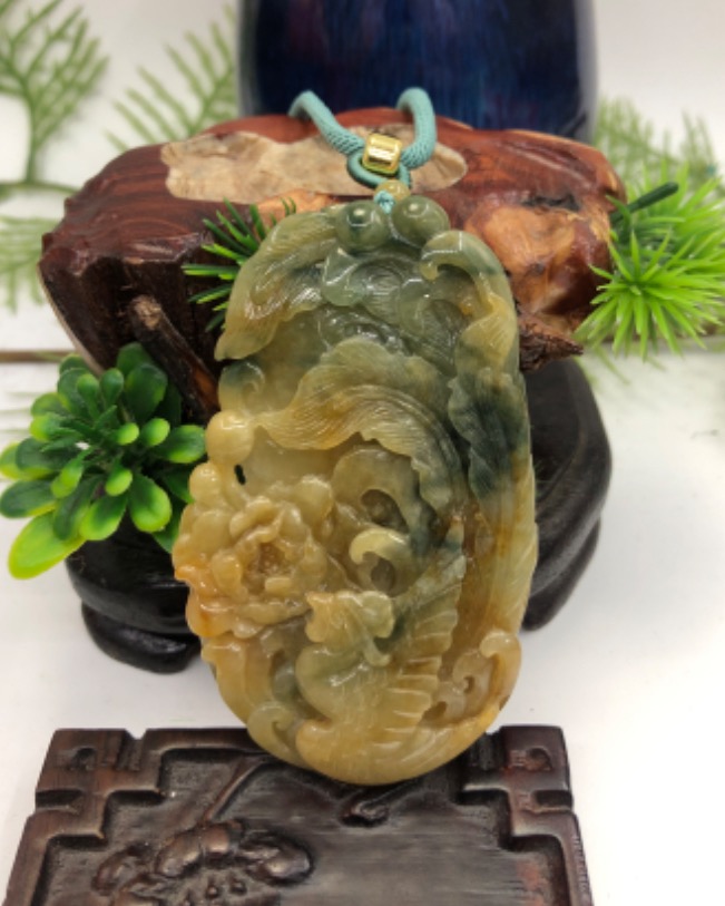 凤穿牡丹