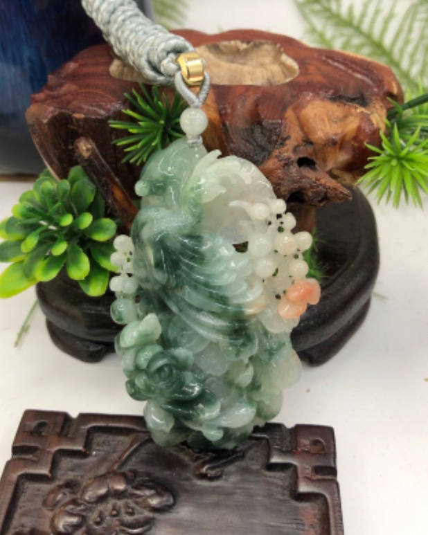 凤穿牡丹