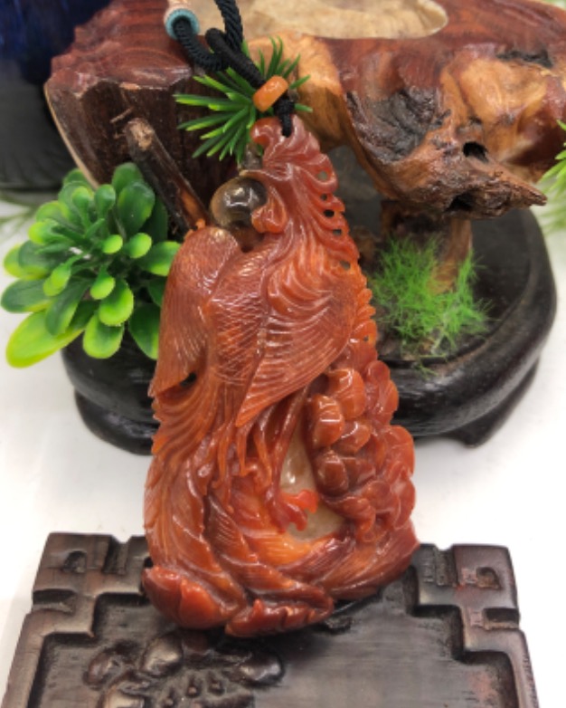 凤穿牡丹