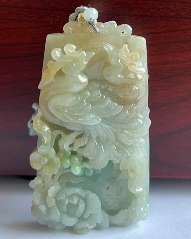 凤穿牡丹