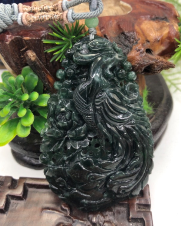 凤穿牡丹