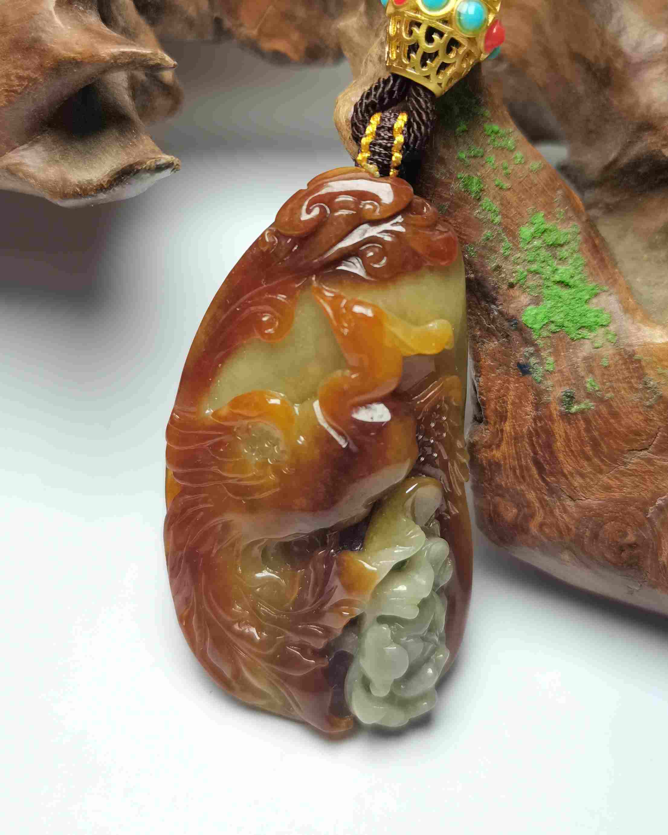 凤穿牡丹