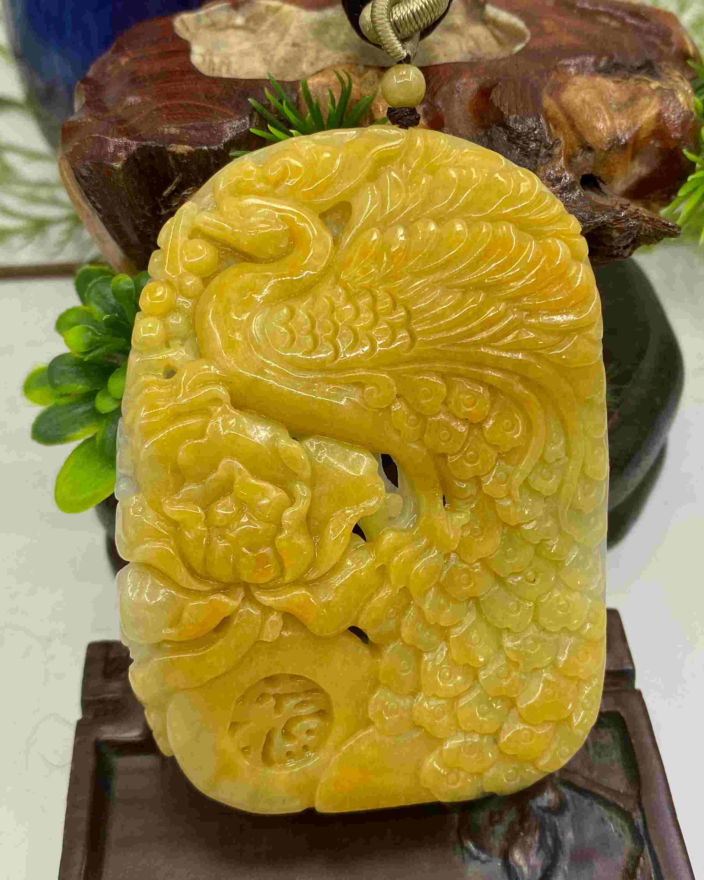 凤穿牡丹