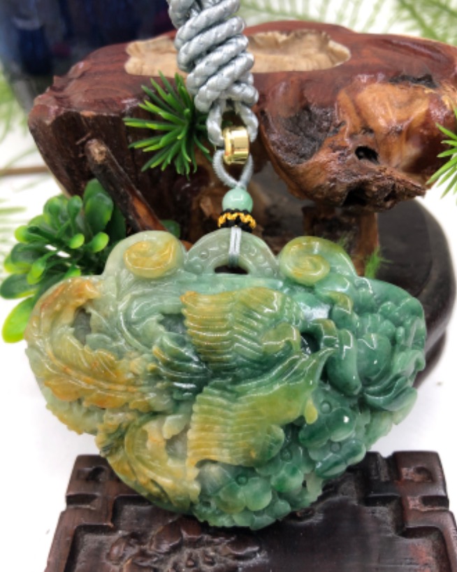 凤穿牡丹