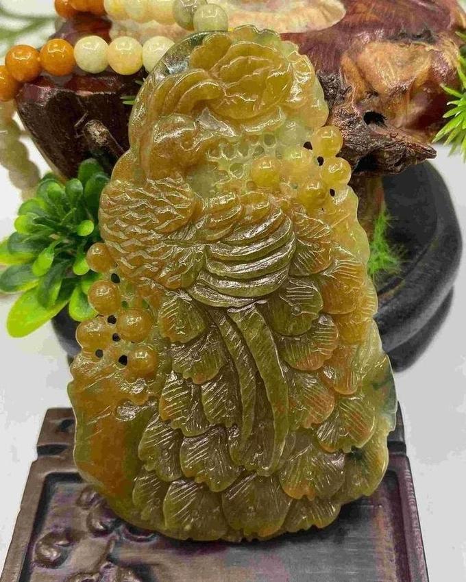 凤穿牡丹