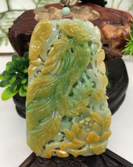 凤穿牡丹