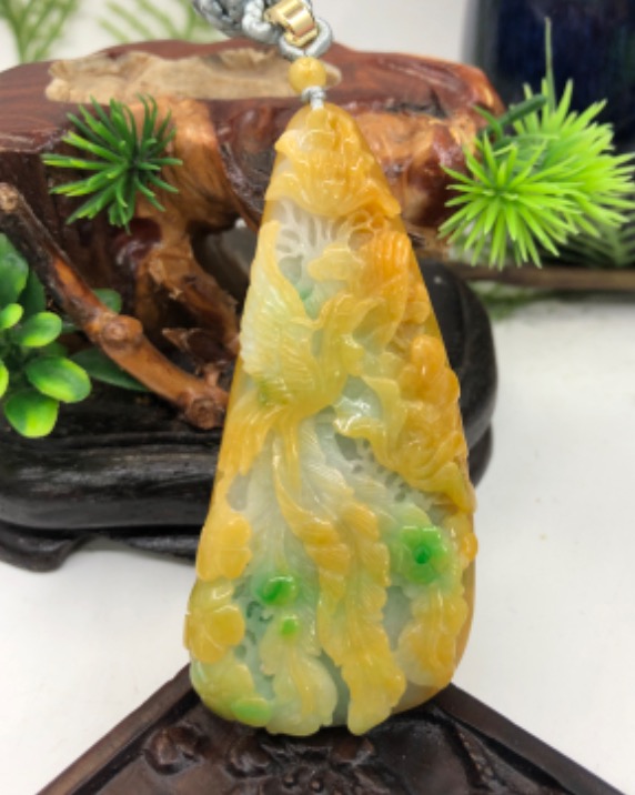 凤穿牡丹