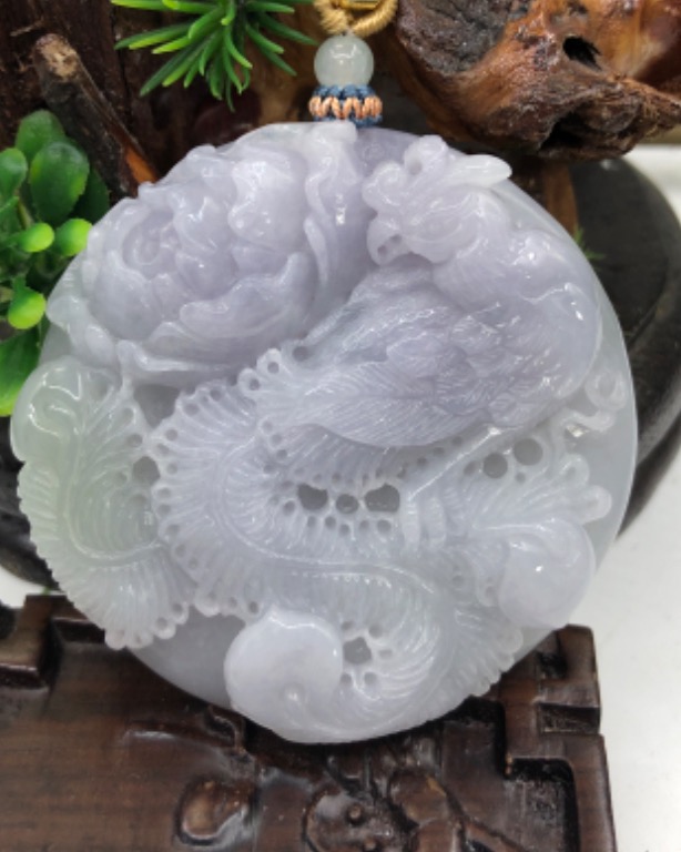 凤穿牡丹