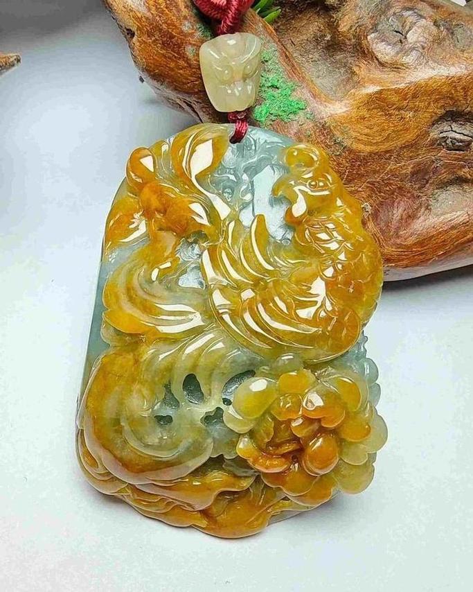 凤穿牡丹