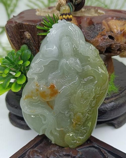 御龙观音 敦煌古玉