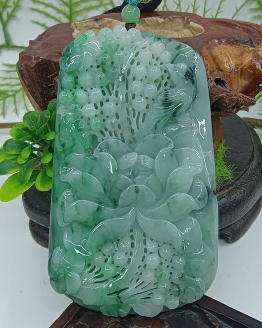 花开富贵 敦煌古玉