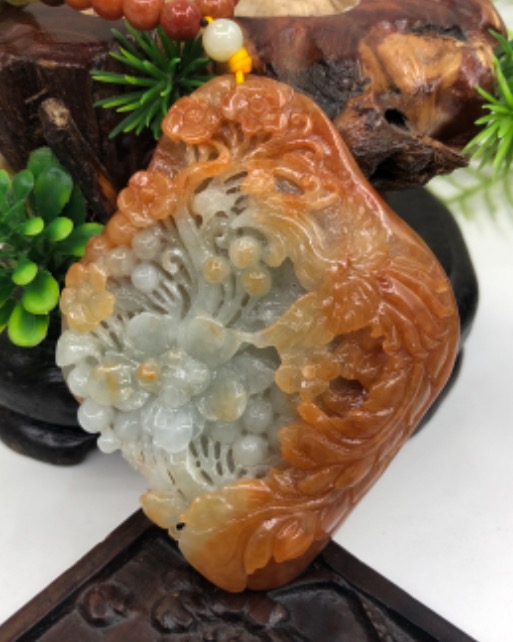 凤穿牡丹