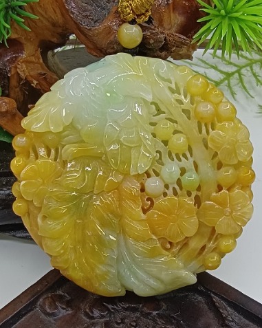 凤穿牡丹