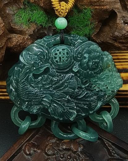 凤穿牡丹
