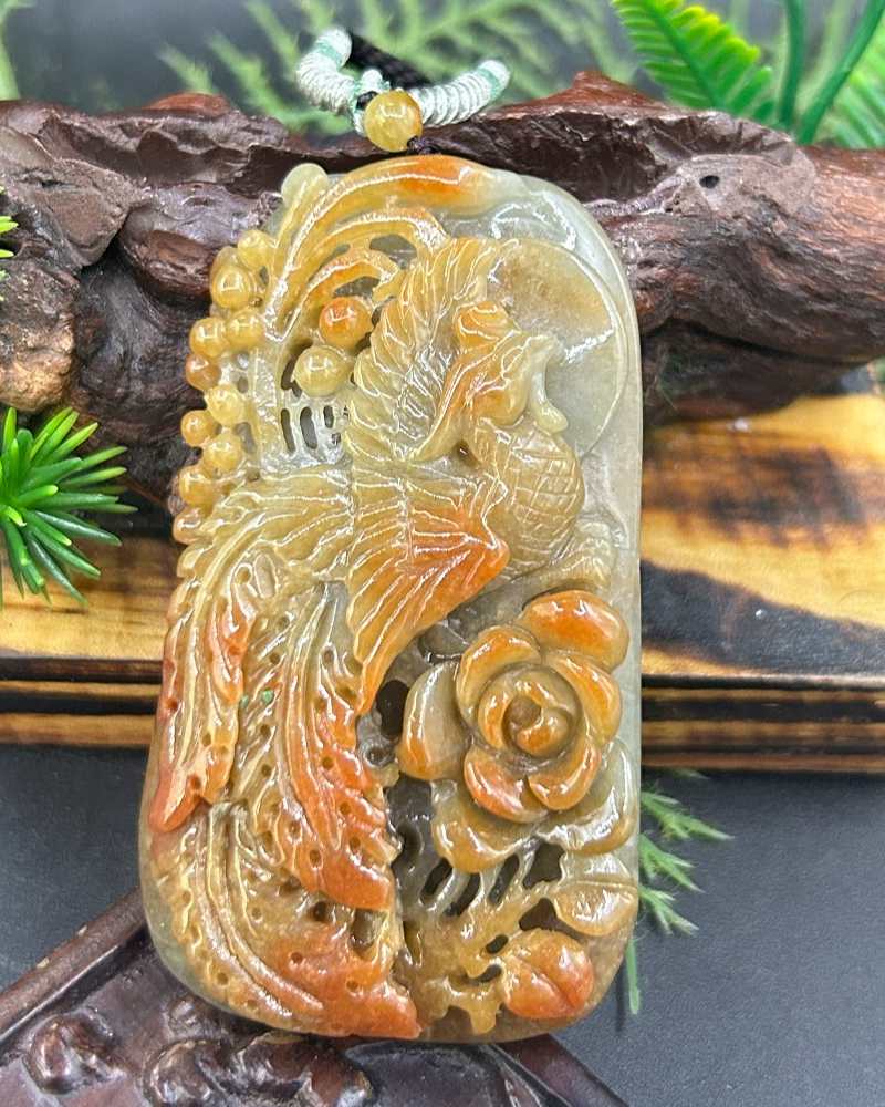 凤穿牡丹