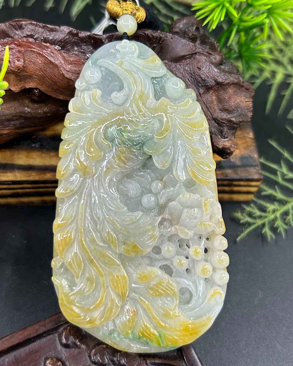 凤穿牡丹