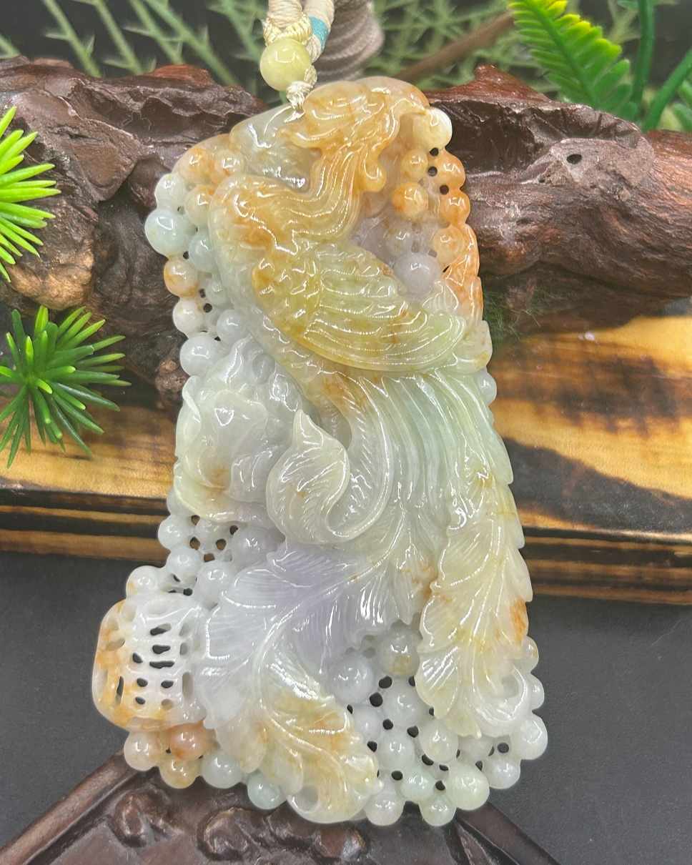 凤穿牡丹