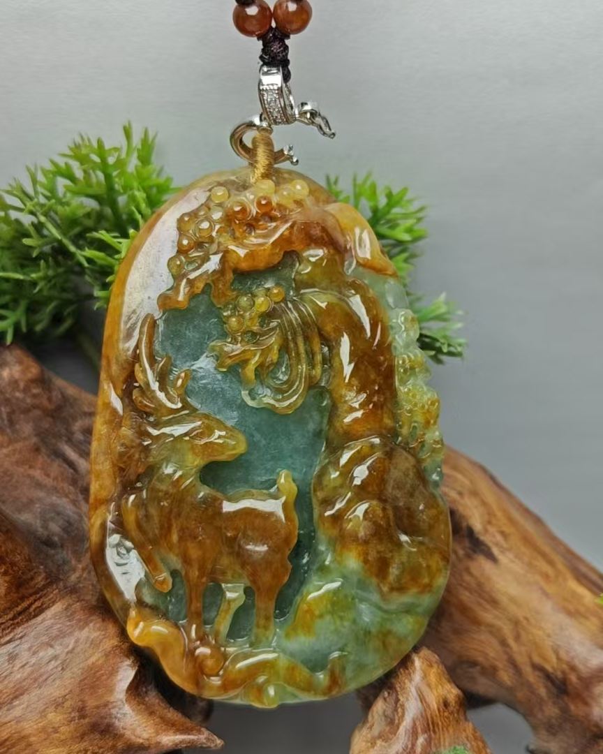 梅鹿同春