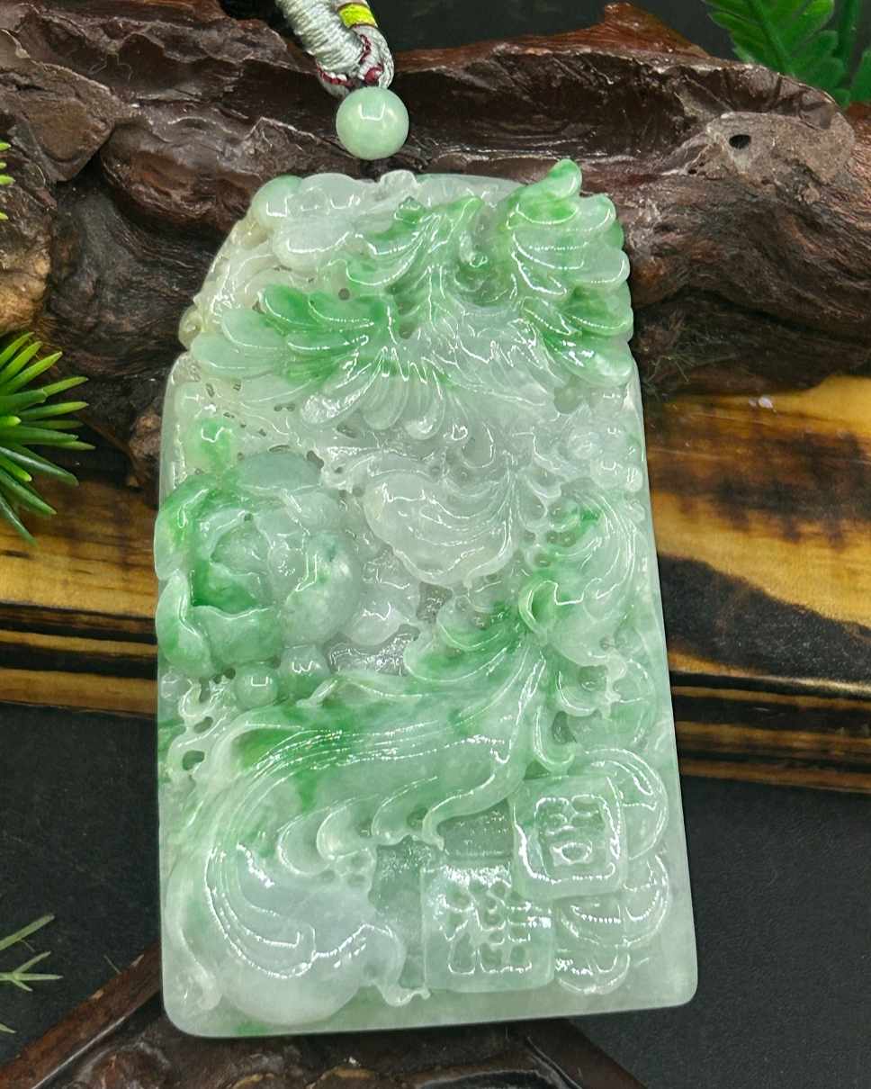 凤穿牡丹