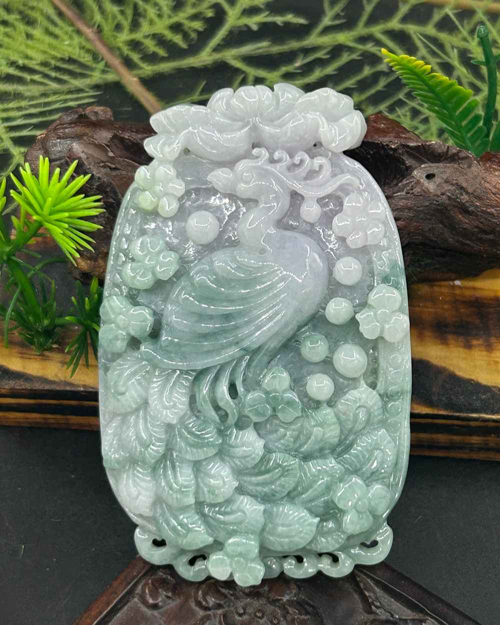 凤穿牡丹
